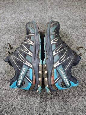 Salomon XA Pro 3D GTX Shoes Men's 12 Blue Trail Running Hiking Waterproof Gorp